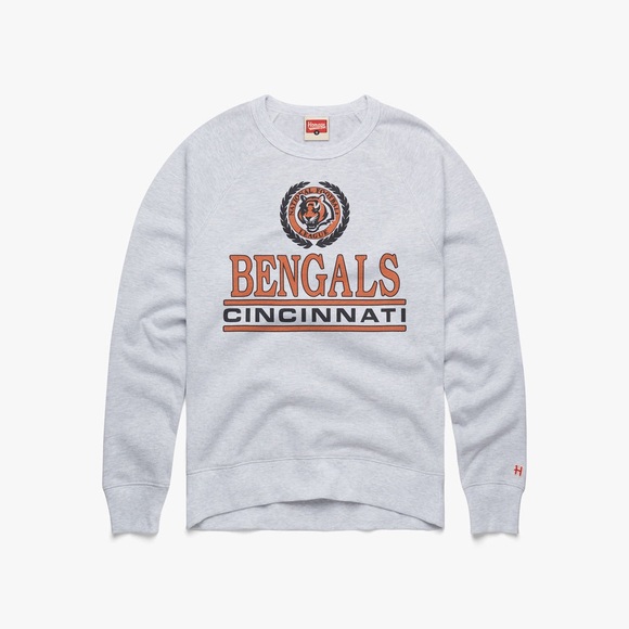 HOMAGE Other - NWT Homage Cincinnati Bengals Crest Logo Crewneck Unisex Size XL, Light Gray